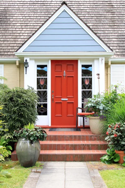 Colourful house front. — Stock Photo, Image