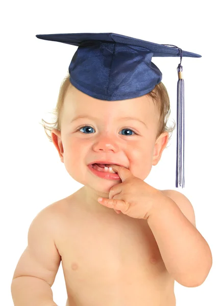 Happy baby boy graduado . — Fotografia de Stock