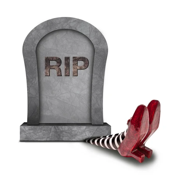 Küçük kapı cadı üzerinde düşen mezar taşı