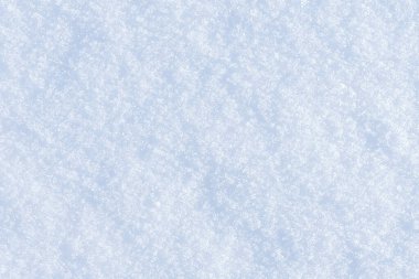 Beyaz, parlak, kar arkaplan dokusu. Taze, dikişsiz kar dokusu. Karlı yüzey kapanışı