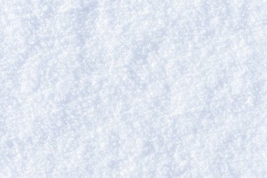 Beyaz, parlak, kar arkaplan dokusu. Taze, dikişsiz kar dokusu. Karlı yüzey kapanışı