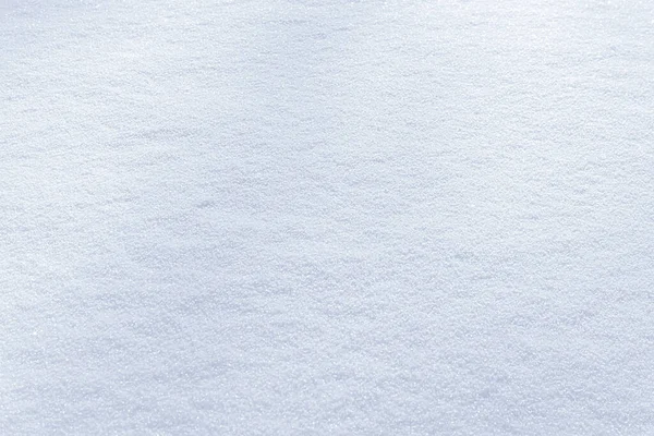 白いきれいな光沢のある雪の背景のテクスチャ 新雪のシームレスな質感 雪の表面が閉じて — ストック写真