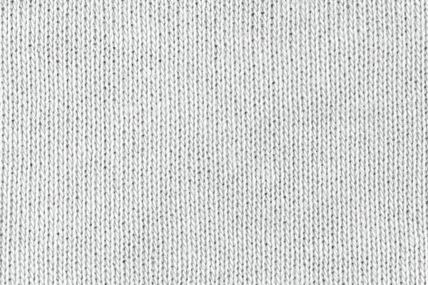 White Natural Texture Knitted Wool Textile Material Background White Cotton — Stock Photo, Image