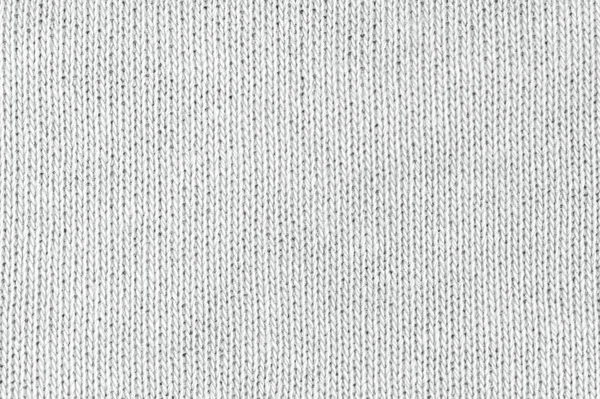 White Natural Texture Knitted Wool Textile Material Background White Cotton — Stock Photo, Image