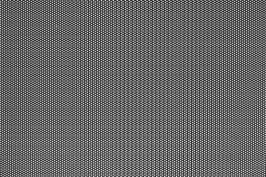 Beyaz arkaplanda izole edilmiş siyah ağ geometrik kusursuz desen