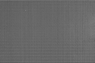 Beyaz arkaplanda izole edilmiş siyah ağ geometrik kusursuz desen