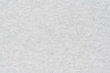 Örgü yün kumaş arka planının beyaz doğal dokusu. Beyaz örgü, pamuk kumaş, dokuma bezi dokusu. Kapat.