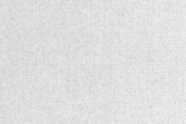 Örgü yün kumaş arka planının beyaz doğal dokusu. Beyaz örgü, pamuk kumaş, dokuma bezi dokusu. Kapat.