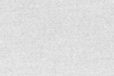 Örgü yün kumaş arka planının beyaz doğal dokusu. Beyaz örgü, pamuk kumaş, dokuma bezi dokusu. Kapat.