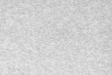 Örgü yün kumaş arka planının beyaz doğal dokusu. Beyaz örgü, pamuk kumaş, dokuma bezi dokusu. Kapat.