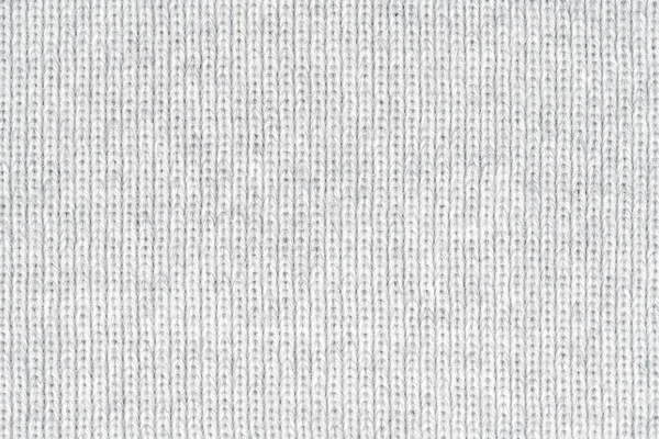 White Natural Texture Knitted Wool Textile Material Background White Crochet — Stock Photo, Image