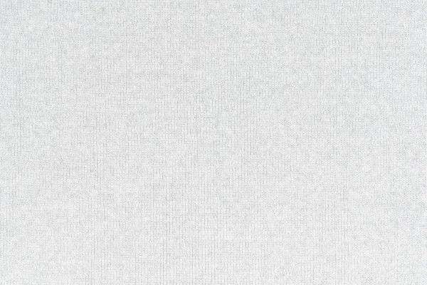 Örgü yün kumaş arka planının beyaz doğal dokusu. Beyaz örgü, pamuk kumaş, dokuma bezi dokusu. Kapat.