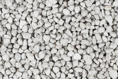 Beyaz çakıl taşı arka plan dokusu. Kaya arka planı. kil çakıl