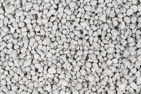 Białe Kamyki Tekstury Tła Tło Skalne Kamyki Gliniane — Zdjęcie stockowe