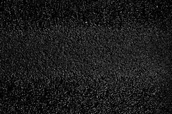 Bokeh Branco Caótico Fundo Preto Textura Manchas Luz Abstração Neve — Fotografia de Stock