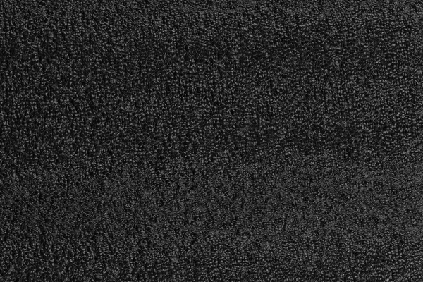 Schwarz Schaumstoff Hintergrund Textur Schwarzer Hintergrund Für Designer Dunkles Styropor — Stockfoto