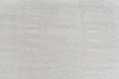 Beyaz tıbbi bandajın arka plan dokusu. Peynir bezi dokusu