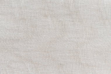 Beyaz tıbbi bandajın arka plan dokusu. Peynir bezi dokusu