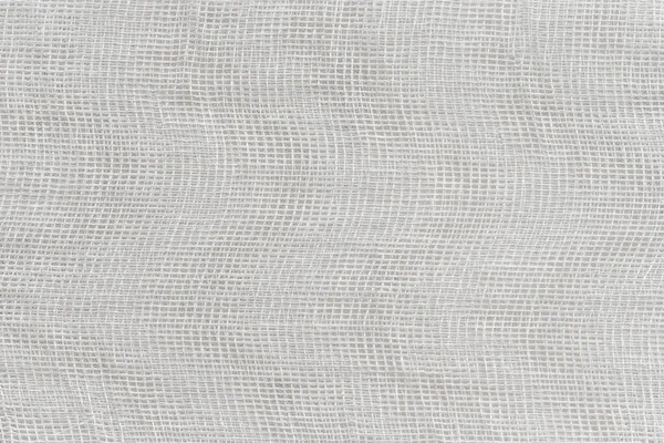 白色医用绷带的结构 芝士布质感 — 图库照片