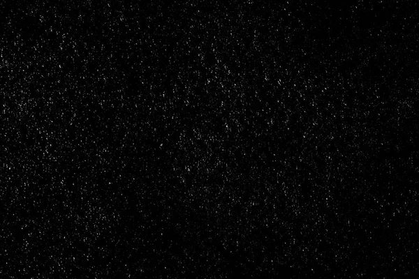 Falling Snow Black Background Small Particles Bright Dots Starry Sky — Stock Photo, Image