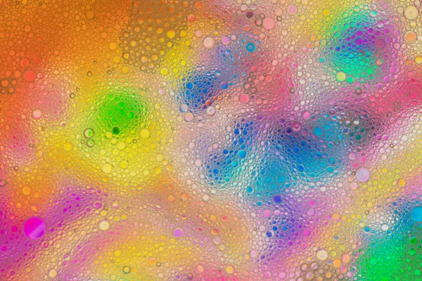 Abstraktes Bild Von Und Wassergelben Bierblasen Gelbe Und Weiße Künstlerische — Stockfoto