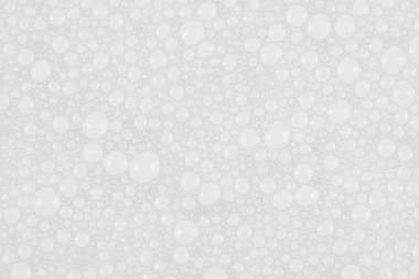 Su arka planında küçük sabun köpüklerinin dokusu. köpük