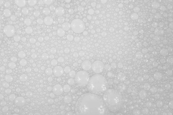Текстура Мелких Мыльных Пузырей Водном Фоне Пена — стоковое фото