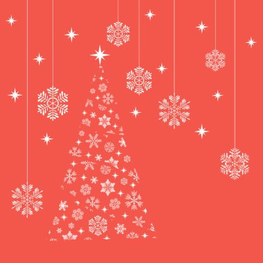 Yılbaşı baloları ve kar taneleri. Noel balolarının, kar tanelerinin ve yeni yıl ağacının temsilcisi..