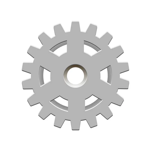 Metal Gear Factory Gear Vector Icon Mechanical Gear Image Gear — Stock Vector
