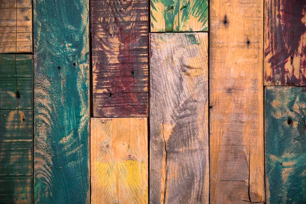 Color Vintage Wood Background Textur — Stock Photo, Image