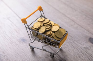 Tasarruf konsepti, paralar güneşlikte