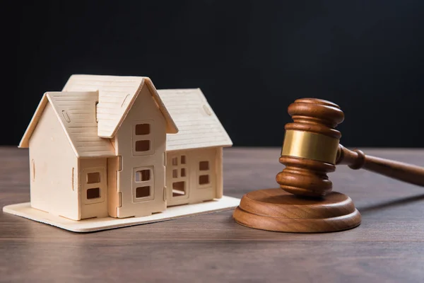 Law Concept Judge House Mode — Stock Photo, Image
