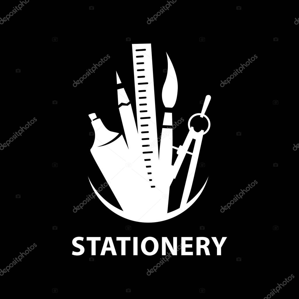 Vector logo for a stationery store