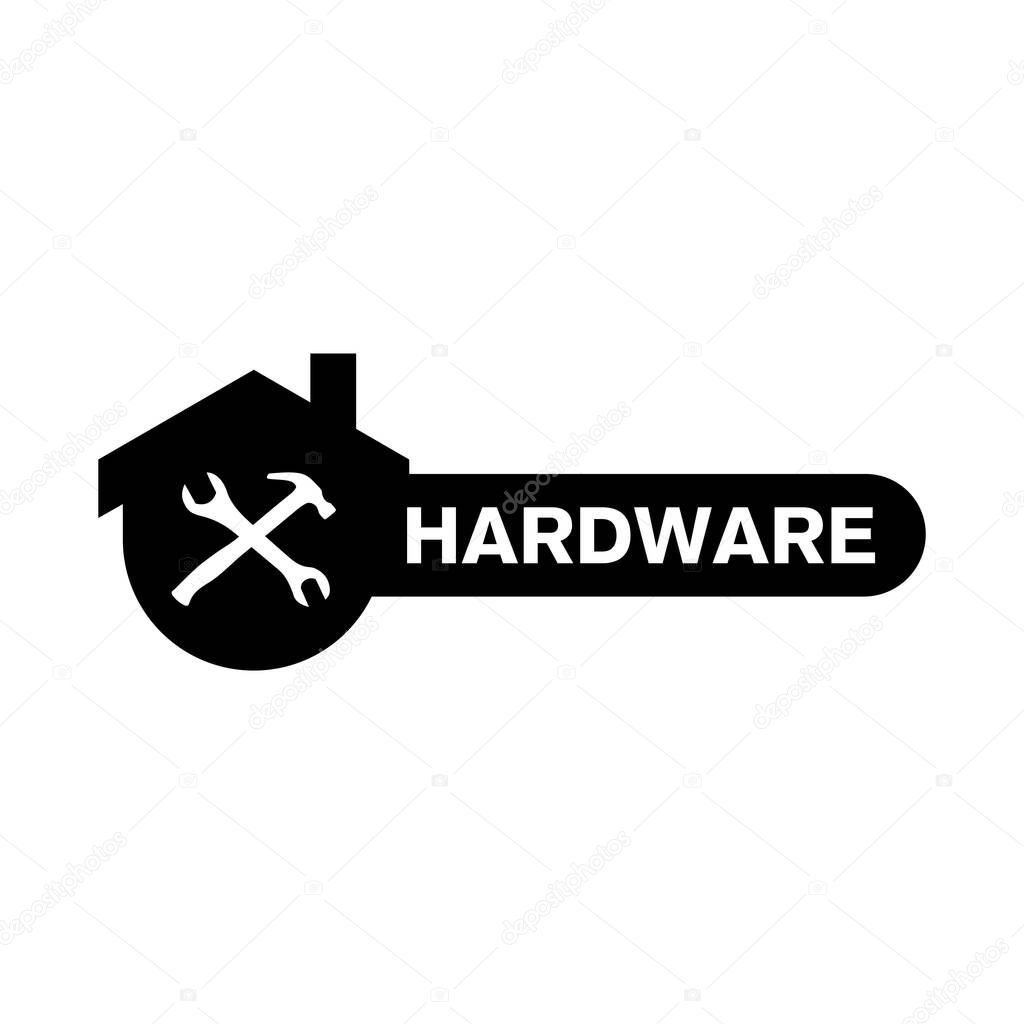 Vector logo of a store, building materials company