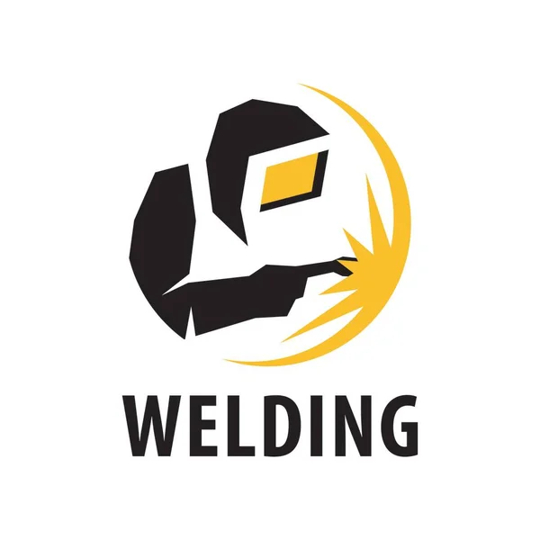 Vector Logo Welding Service — Stock Vector