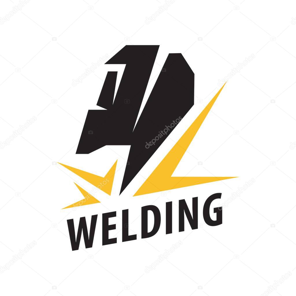 Vector logo of the welding service