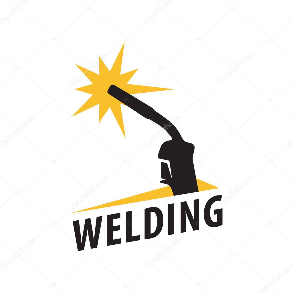 Vector logo of the welding service