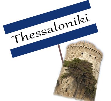 Meşhur cazibesiyle Selanik 'in özel yapım simgesi, Beyaz Kule..