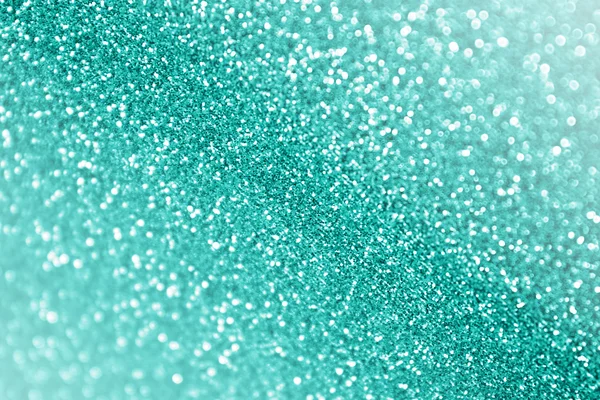 Teal turkosblå Aqua Glitter bakgrund — Stockfoto