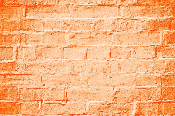 Orange Brick Wall Texture Background — Stock Photo, Image