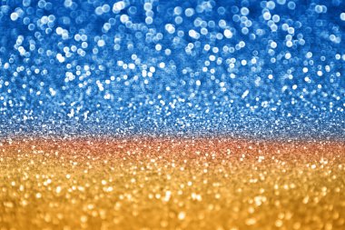 Mavi Altın Glitter