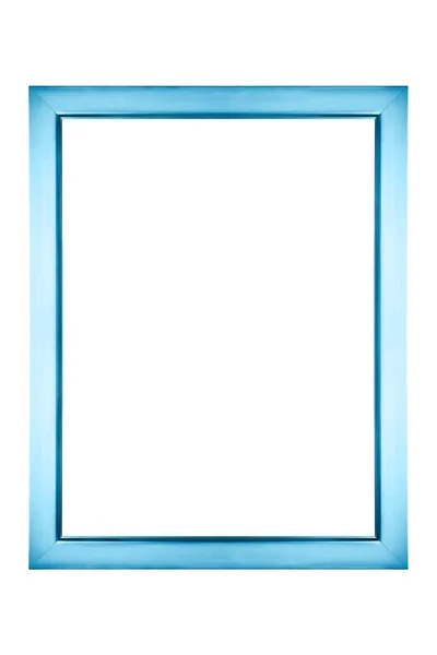蓝色镜框 — 图库照片