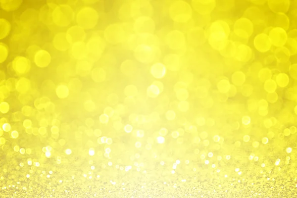 Žlutá Glitter Sparkle pozadí — Stock fotografie