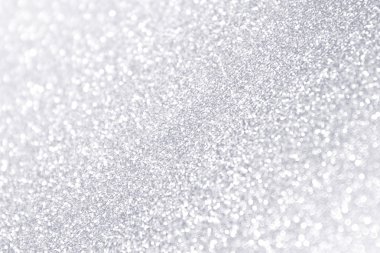 Beyaz gümüş pırıltılı soğuk kış arka plan
