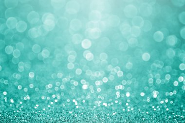 Teal Turquoise Green Glitter Sparkle Background clipart