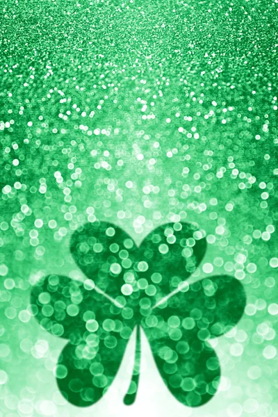 San Patrizio Shamrock sfondo giorno — Foto Stock