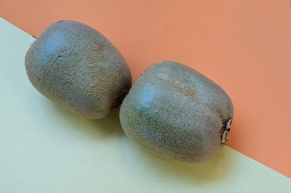 Scheibe Rohe Frische Kiwis Auf Dem Tisch Nahsicht — Stockfoto