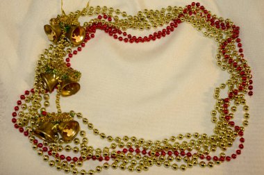 Güzel Noel ağacı süslemeleri, tatil konsepti  