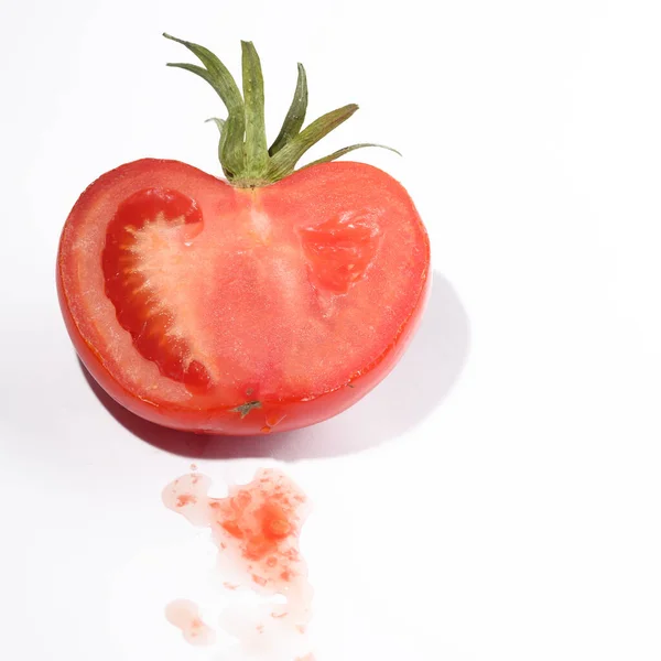 Fresh Tomato Table Close View — Stock Photo, Image