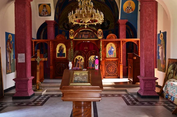 Interieur Uitzicht Prachtige Nieuwe Kerk — Stockfoto